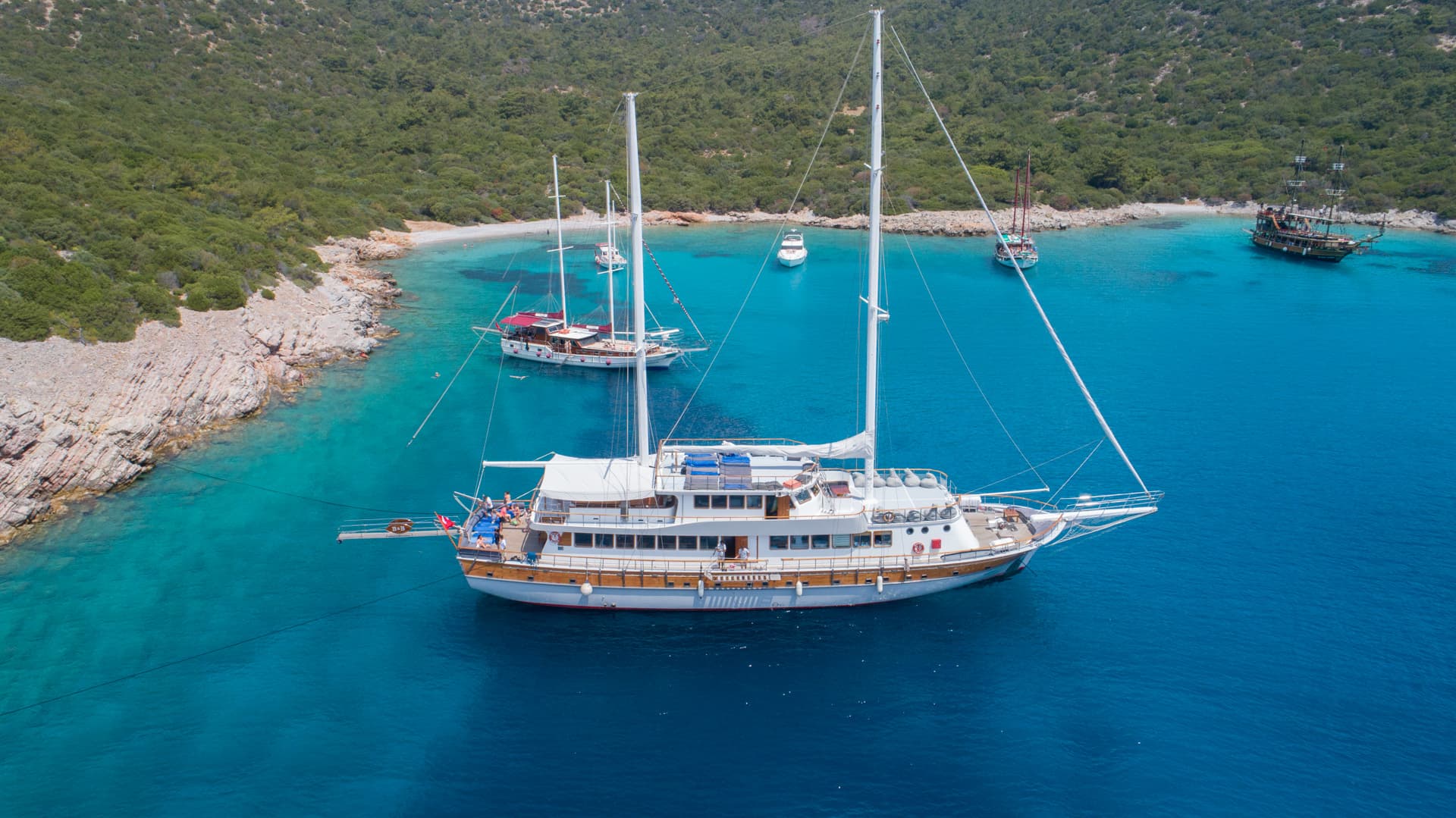 Gulet Cabin Charter Premium Tours Türkiye- Bodrum - Gulf of Gokova - Bodrum - Detay 2